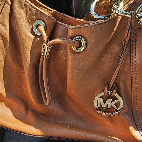Michael Kors Collection Handbags - New. Michael Kors Tan Brown Handbag Purse